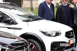 رونمایی از 4 خودروی جدید با حضور رئیس جمهور